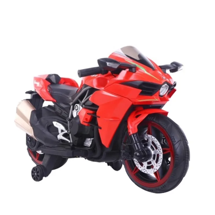 Long Range Kids Electric Motorcycle 12v Baby Toys Electric Ebike Scooter