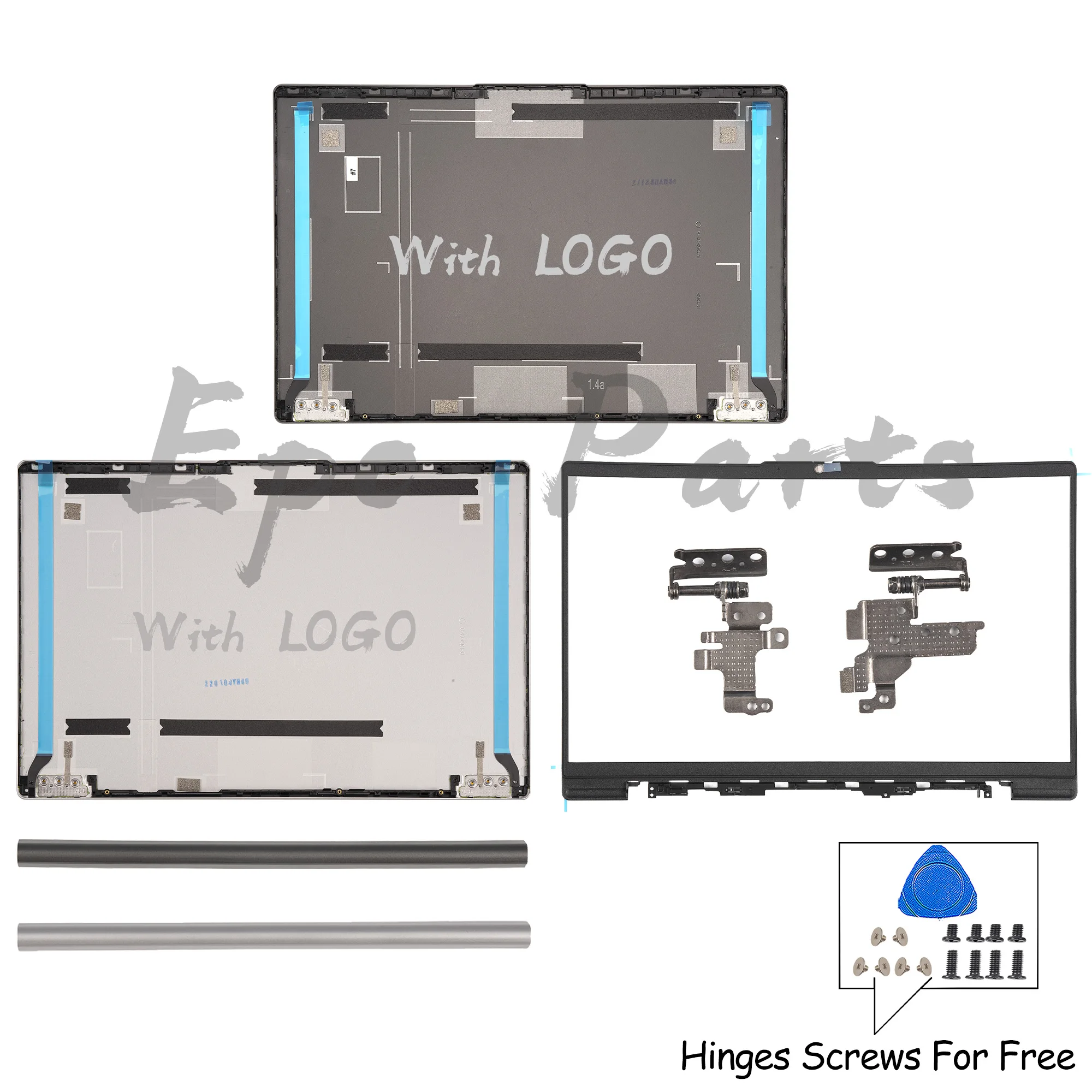 Parts For Ideapad 5-14ARE05 5-14IIL05 5-14ITL05 5-14ALC05 2020 lcd Back Coverr/Bezel/Hingecover gray/silver 14inch