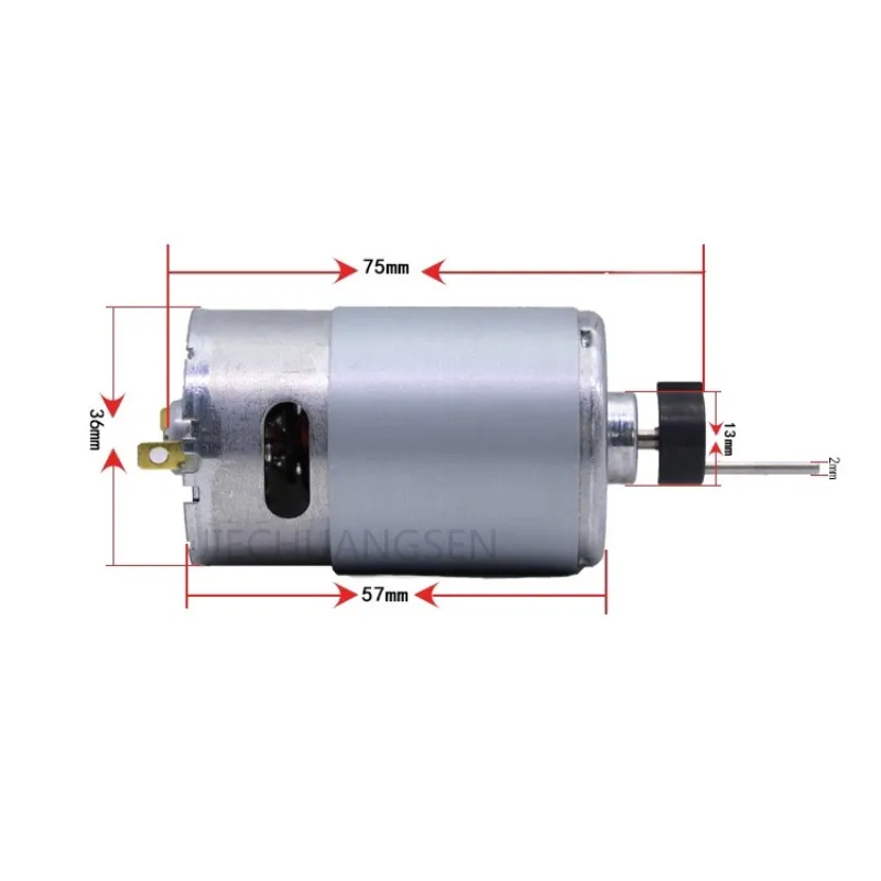 XH555 Micro DC Motor For Electric Tools/Sweeper/High Power Massager/Drill Motor Attachment