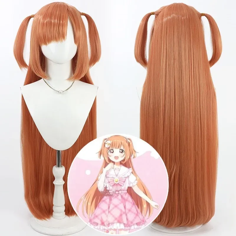 

Новый виртуальный YouTube Vtuber Kaguya Tamago, парик для косплея, реквизит для Хэллоуина, карнавала, синтетические волосы, термостойкое волокно, шапочка для парика