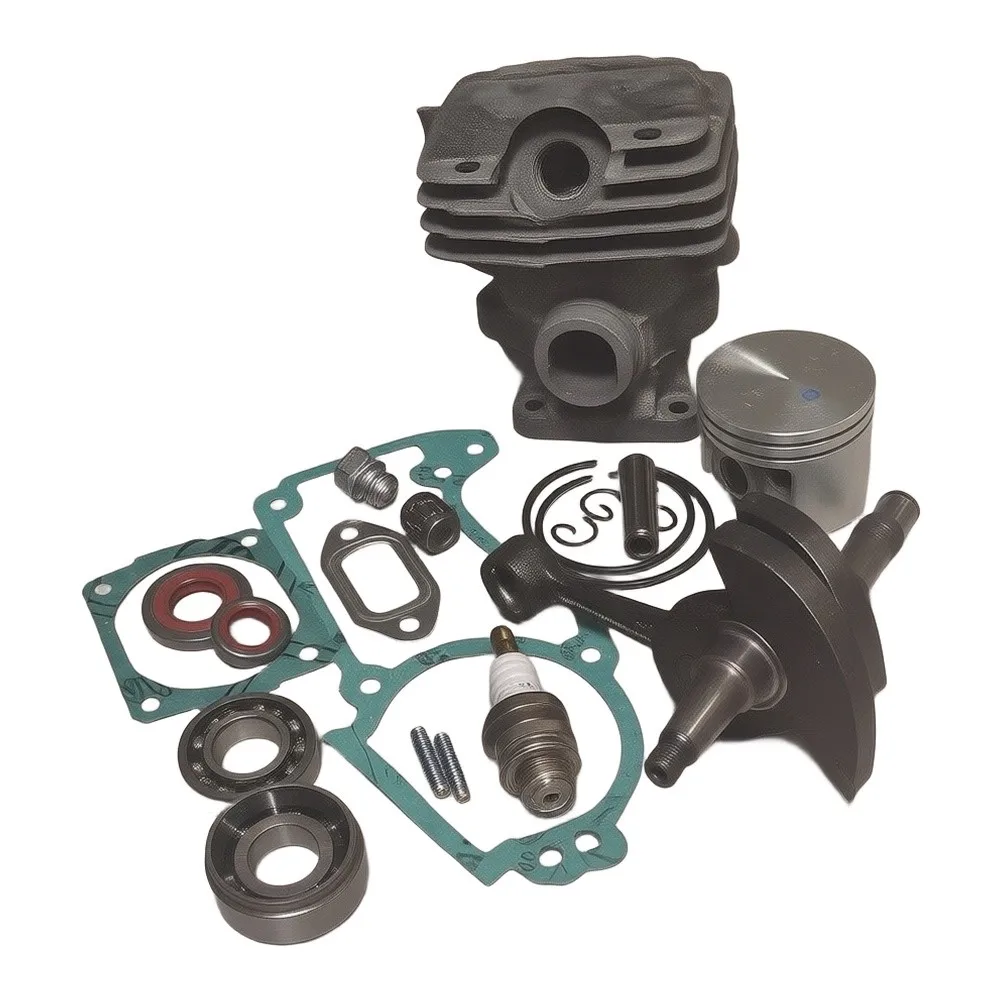 44.7mm Cylinder and For Piston for Kit for MS260 026 026 for PRO with Crankshaft Needle Roller Bearings Oil Seals Gaskets
