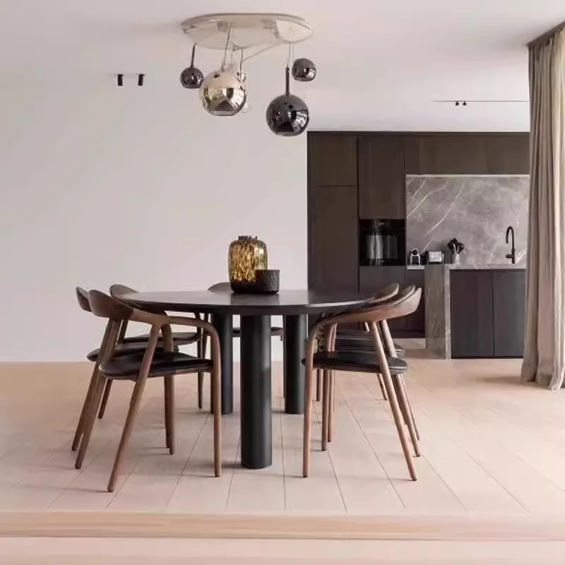 Desk Irregular Training Negotiation Table Modern Simple Desk Bed and Breakfast Dining Table