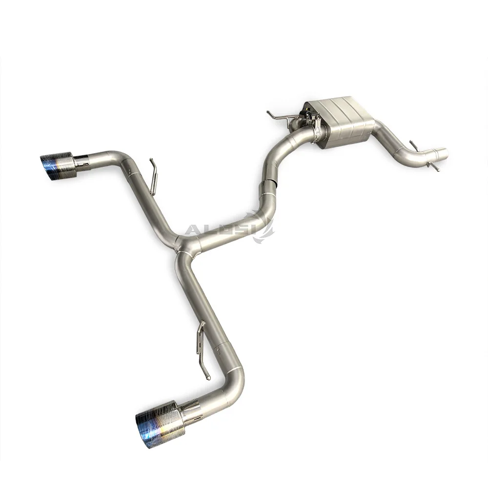 Adecuado para escape Cat Back Volkswagen Scirocco R 2.0T 2010-2017 con control de válvula
