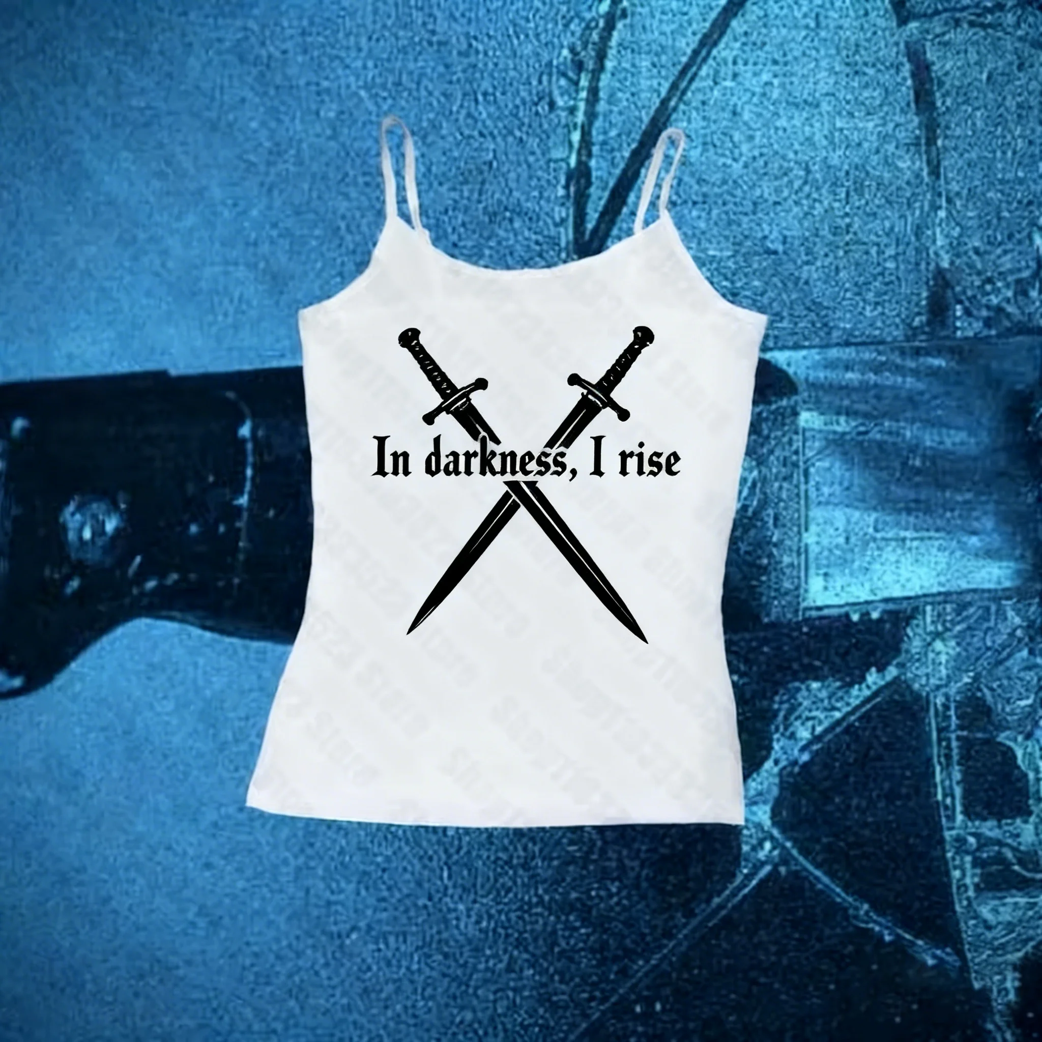 

Woman Clothing Women's Top Y2k Crop Tops Y2k Tanks & Camis Gothic Clothes Women Summer Harajuku 90s Vintage Clothes Emo Cropped