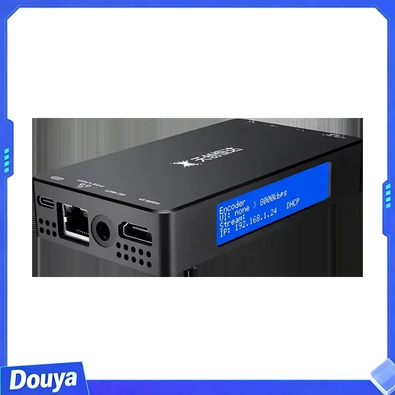 4K for Loop-Out Encoder H.264/H.265 Video Encoder Decoder with RTMP/RTSP Streaming Live Broadcast Equipment