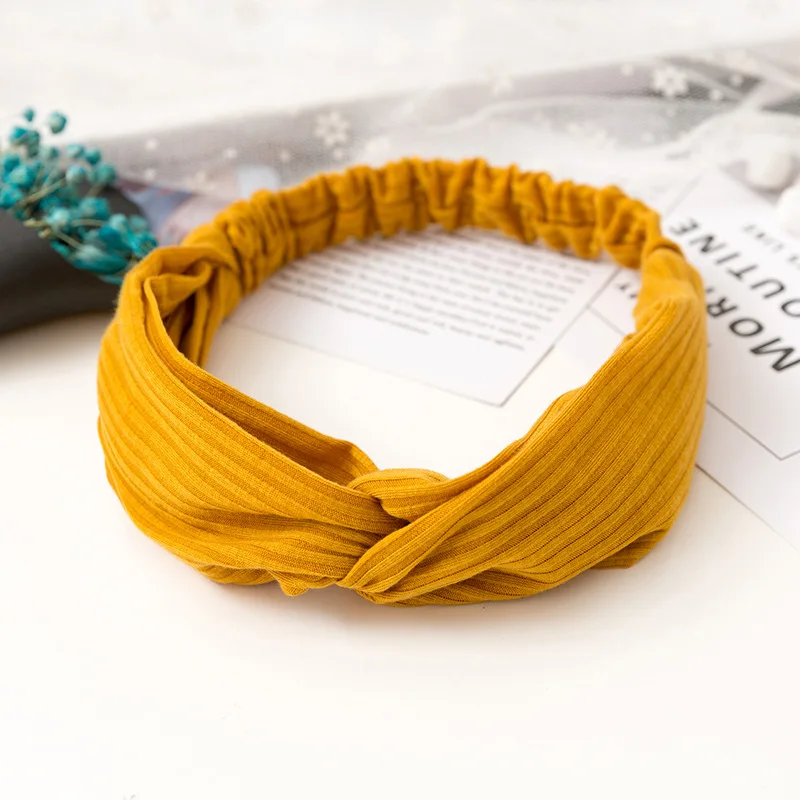 2026 Neues Design Modische Damen Sommer-Stil Stirnbänder Böhmischer Mädchen-Kreuzturban Bandagen-Haarbänder Haaraccessoires – Detail 20
