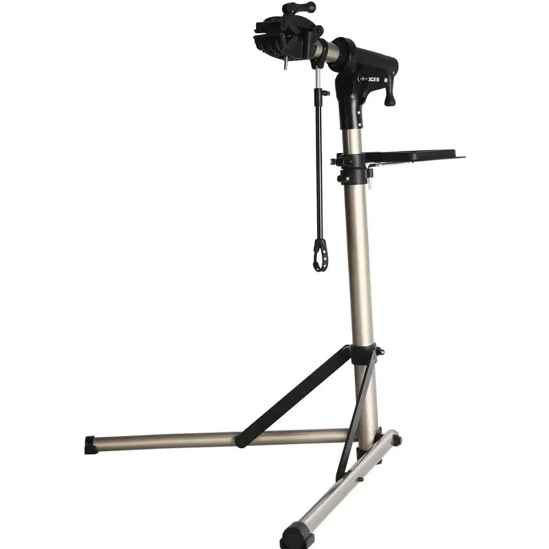 

Bike Repair Stand -Shop Home Bicycle Mechanic Maintenance Rack- Whole Aluminum Alloy- Height Adjustable (rs100)Free Delivery.