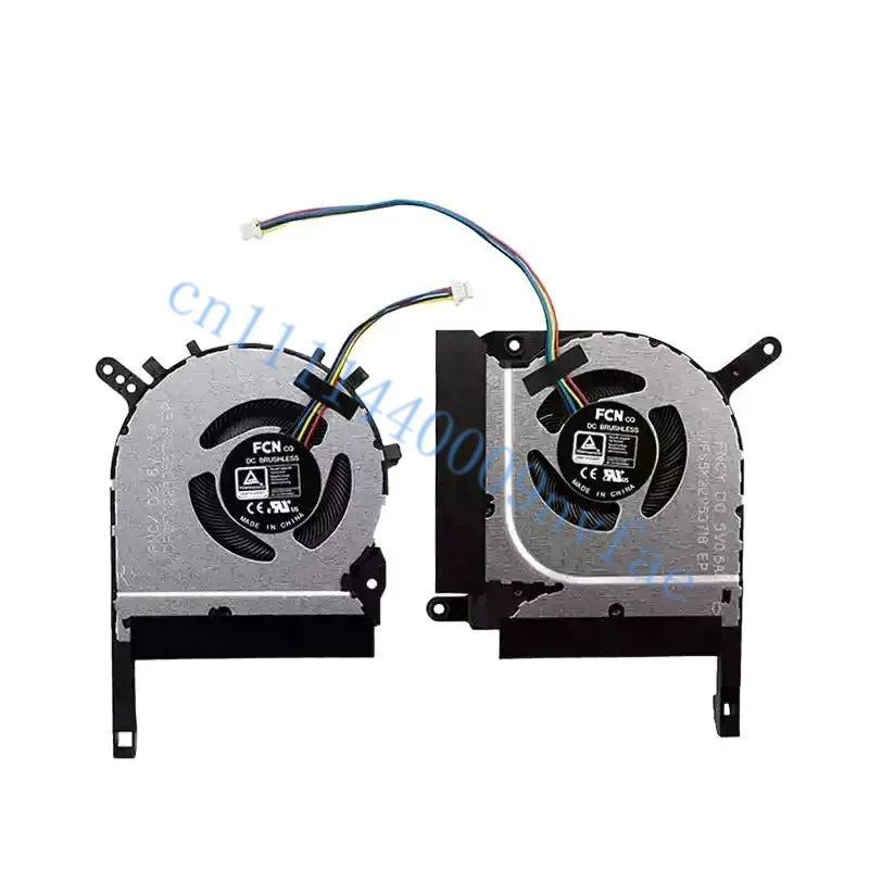 CPU Cooling Fan GPU Fan Cooler Set for ASUS FX506HC FX506HE FX506HM FX706HC FX706HE FX706HM DC5V 0.2