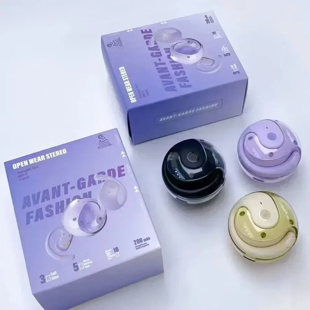 سماعات أذن Pop Wireless BT في الوقت الحقيقي، سماعات بلوتوث عالية الجودة، شاشات صوت رياضية داخل الأذن مع ميكروفون #2