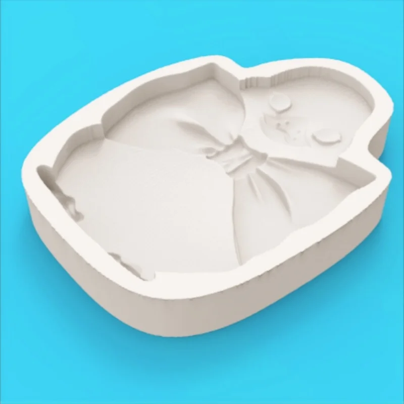 Duckling Mold with Bow Tie, Cute Duckling-Shaped Mold, High-Appearance Dessert Cake Chocolate Decoration Making Mold view 5