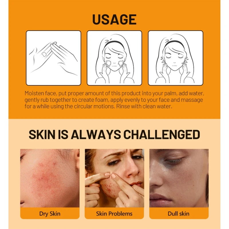 Y1UF Papaya Whitening Deep Exfoliator Exfoliating Peeling Gel Papaya Brightening