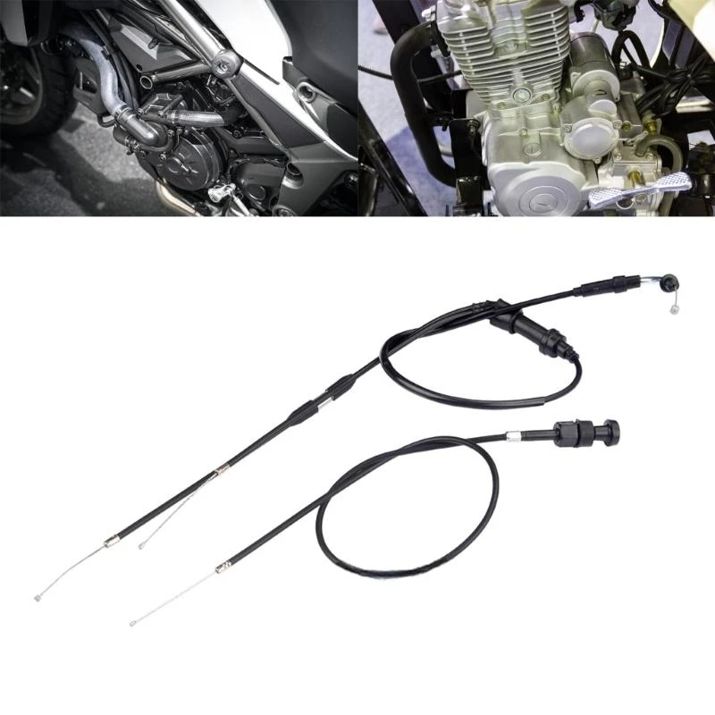 

Lightweight Design Throttle And Choke Cable Provide Smooth Operation Without Adding Additional Load for PW50 PW80 LX50PY X37F