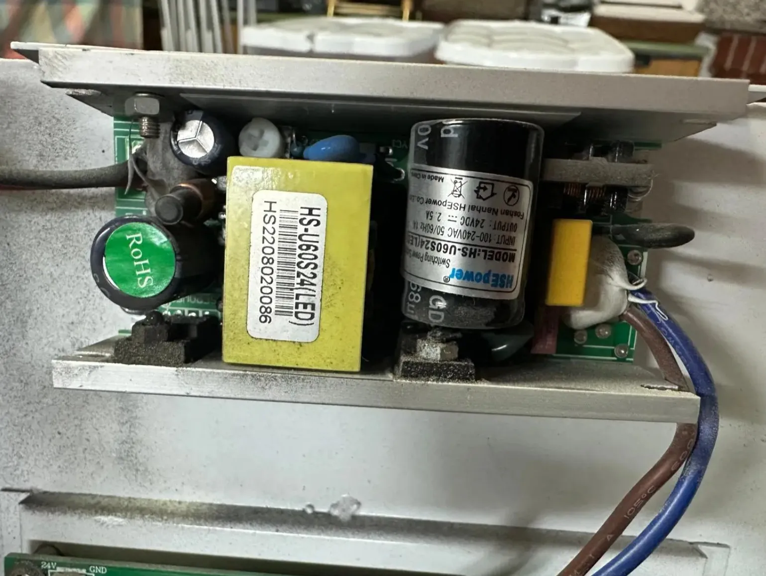 HS-U60S24(LED) 24V Switching Power Supplies Supply For Stage Spark Machine