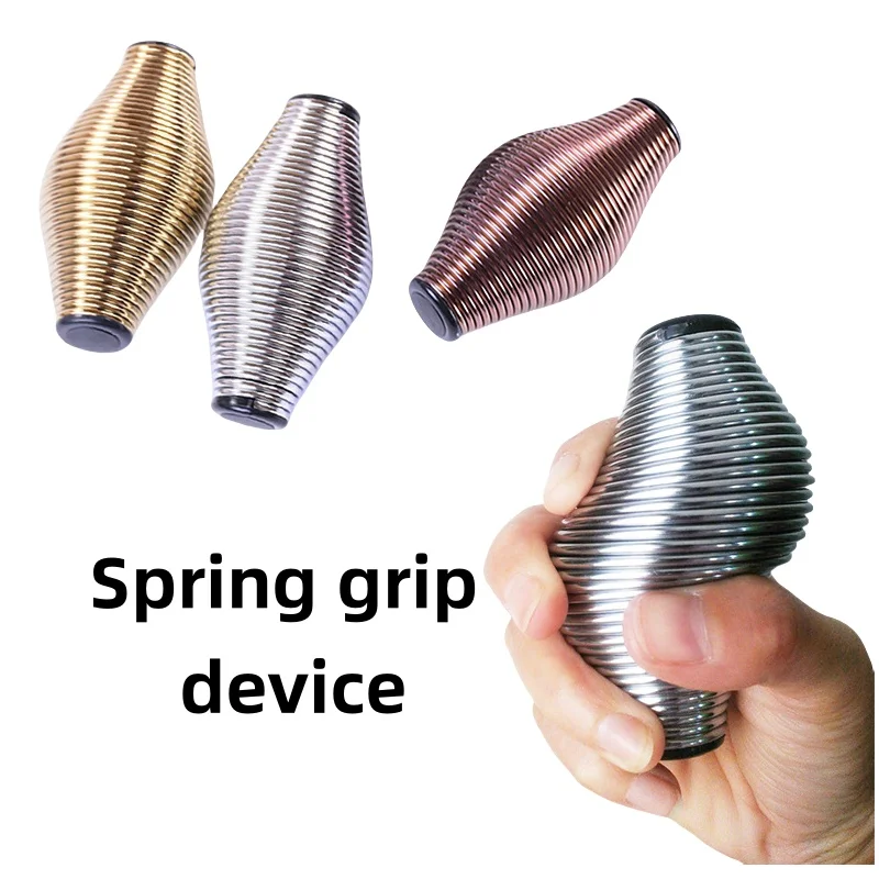 Spring Grip Ball Metal Grip Training Hand Decompression And Relaxation Rehabilitation Tool Decorations Finger Strength Exerciser