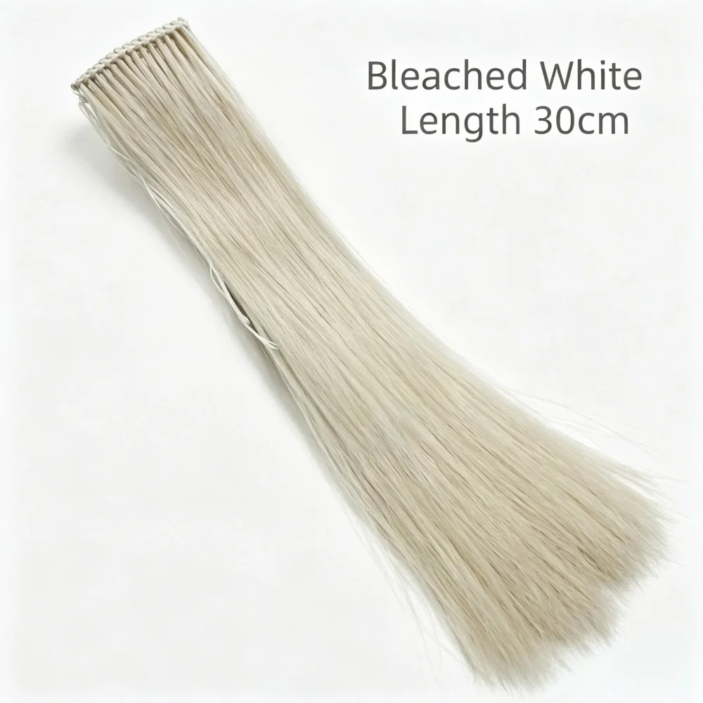 Chinese Wushu Spear Tassel Synthetic Horsehair Qiang Ying Replacement Spear Tassel for Training & Stage Show