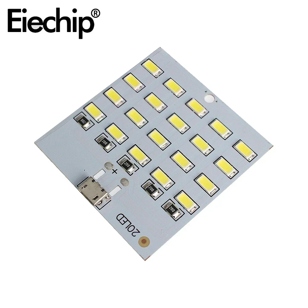New 5730 Smd 5V 430mA~470mA White Mirco Usb 5730 LED Lighting Panel USB Mobile Light Emergency Light Night Light