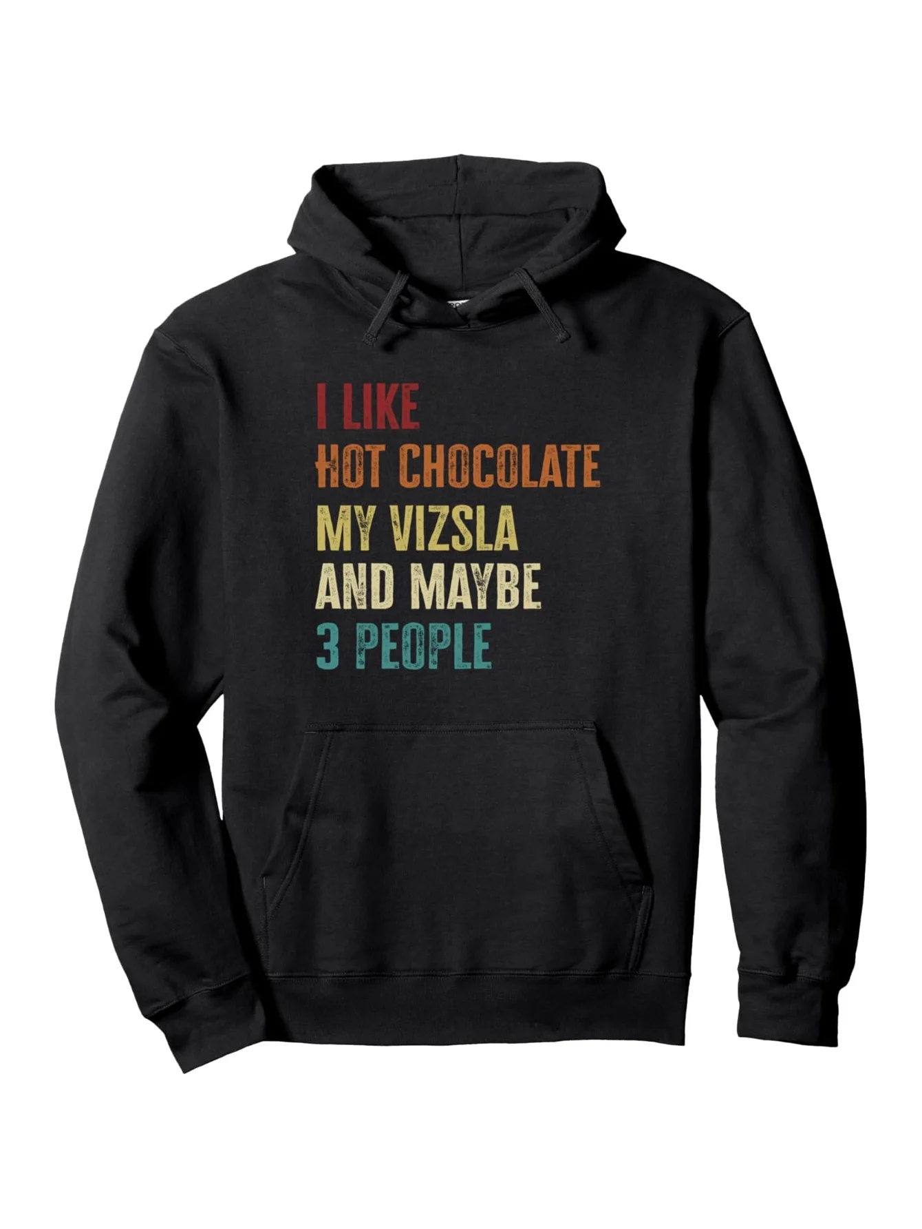

Мужская толстовка Vizsla Owner — винтажный пуловер с принтом Hot Chocolate и Vizsla, термосвитер на флисовой подкладке, машина W