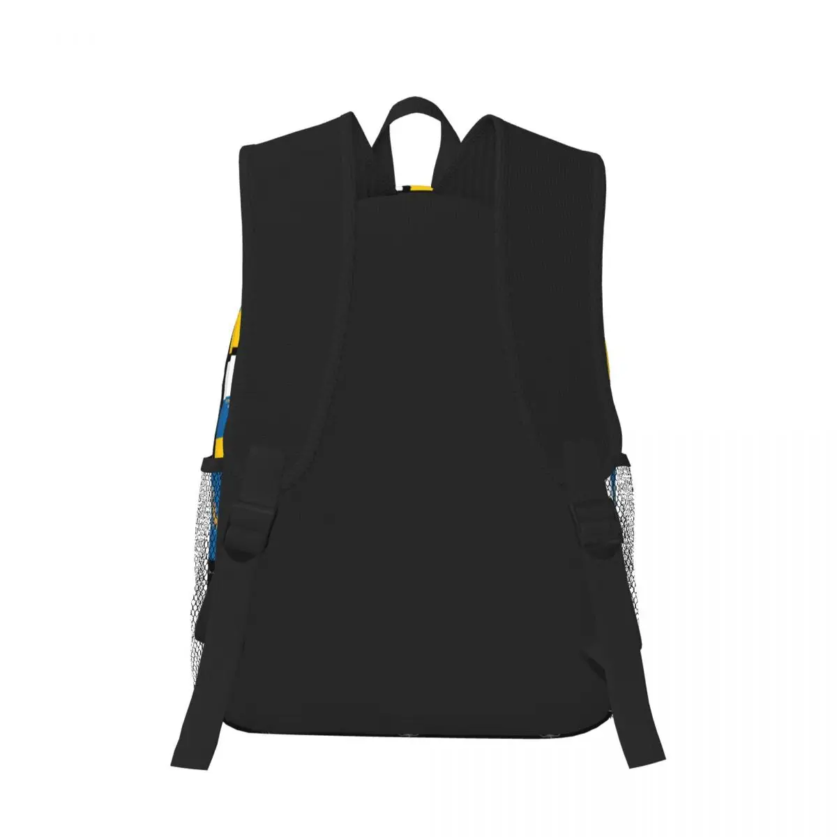 Spain Flag Oceano Canary Islands Student Backpack School Bag Hiking Travel Daypack for Men Women Bookbag Shoulder Bags