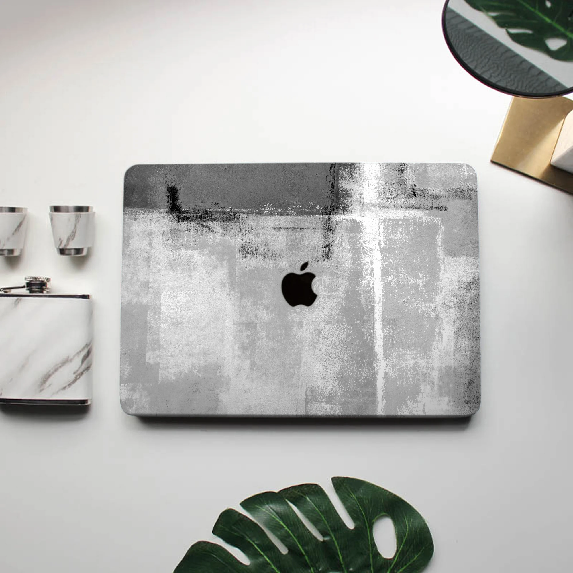 Imagem -04 - Laptop Preto e Branco para Macbook Air 13 Pro 13 Air m1 A2779 A2992 2023 Case de