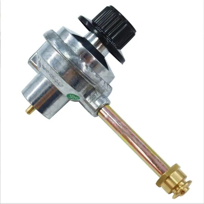 [A38F!NEW!】 Adjustable Grill BBQ Regulator Valve With 1Lb Brass Adapter For Char Broil Grill2go 2012 And Recent Old Model 291032
