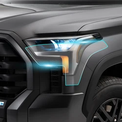 KUNGKIC 8.5mil Pre-Cut for Toyota Tundra 2022 2023 2024 Car Clear Bra Kit Transparent TPU PPF Paint Protection Headlight Film