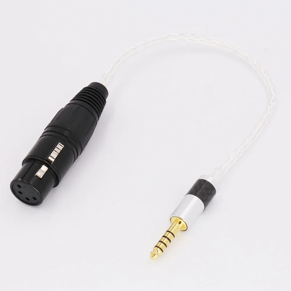 

Audiocrast 4.4mm Headphone to 4 Pin XLR Female Aux Cable TRRRS Audio Jack