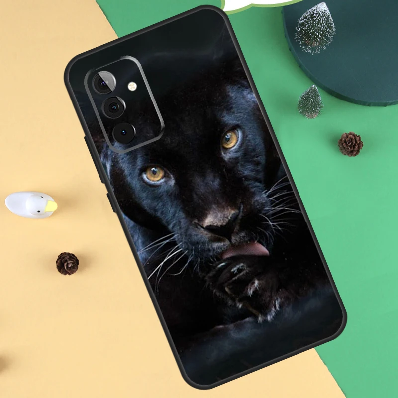 Cheetah Panther Case For Samsung Galaxy A34 A54 A14 A13 A33 A53 A12 A32 A52 A71 A51 A25 A55 A35 A15 Cover