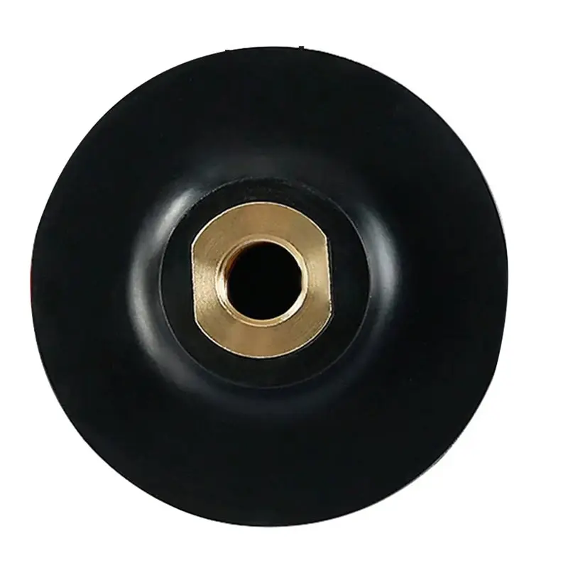 3X Rubber Backing Pad Polishing Grinding Disc Holder For Angle Grinder M14 Abrasive Self-Adhesive 3In