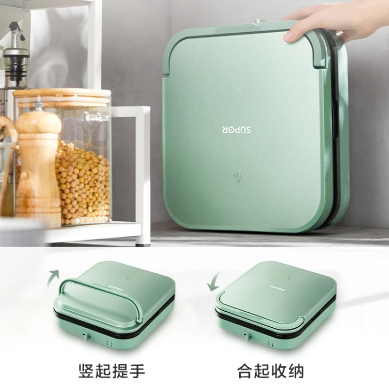 Съемный и моющийся Электрический телефон, бытовой двухсторонний обогрев, электрический держатель для блинов, Новый мини-тип