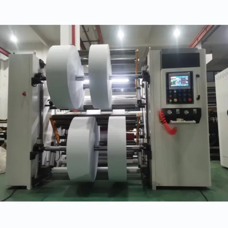 Paper Slitting Machine High Speed Roll To Roll Paper Slitting Maker Machine Paper Slitting and Rewinding Machine