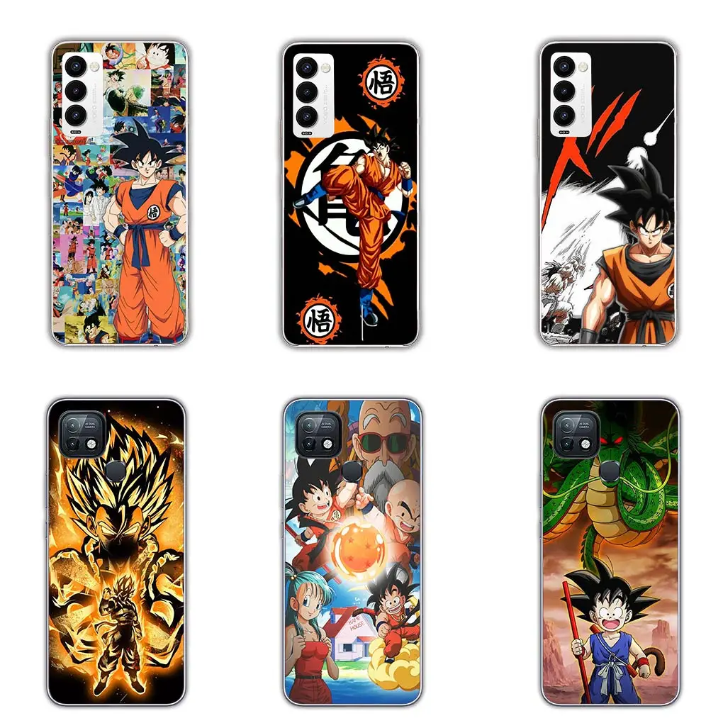 Dragons Gokus Balls Funda Soft Casing for Motorola Moto G04 G71 G73 G32 G34 G52 G8 G7 G9 G24 Power Plus E14 Cover Phone Case