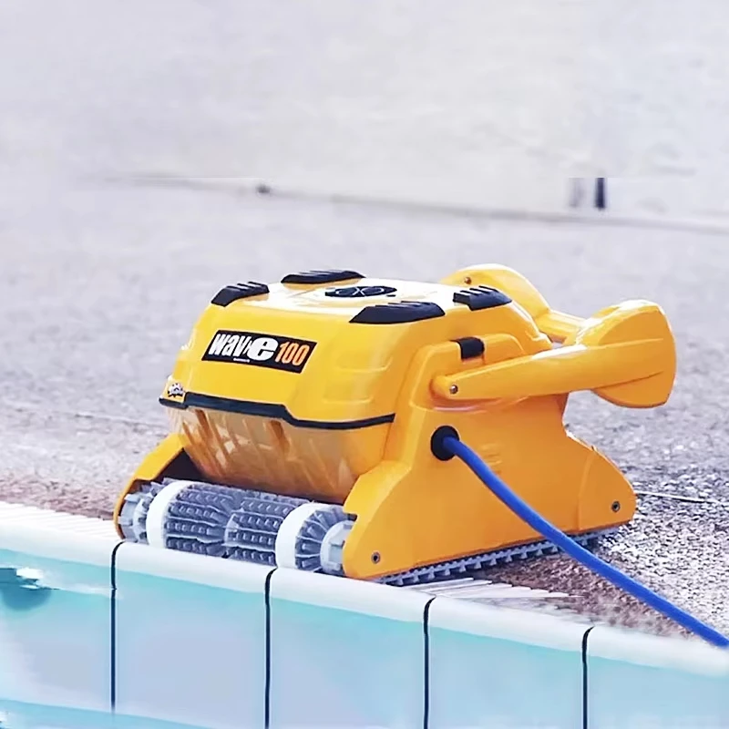 Wave 100 Automatic Robotic Pool Vacuum Cleaner Energy Saving Swimming Pool Cleaning Machine