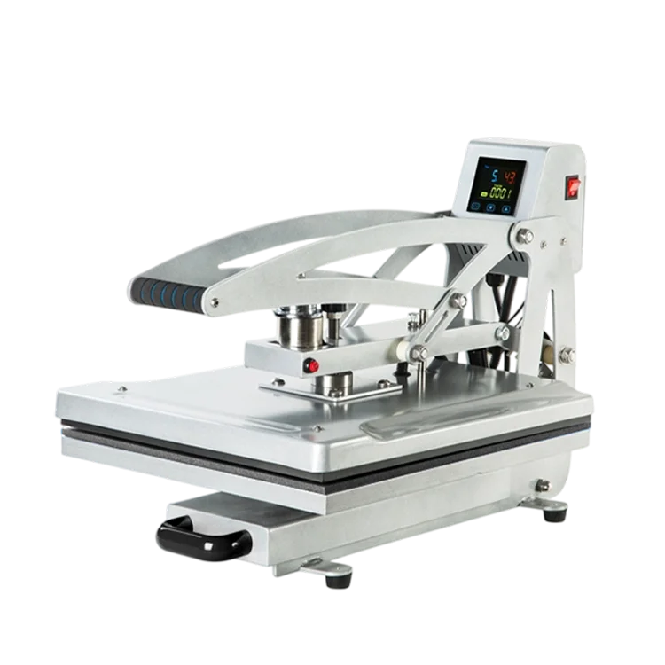 Professional 40x50cm Auto Open Slide Out With LCD Touch Screen For High Efficiency Sublimation Heat Transfer Heat Press Machine
