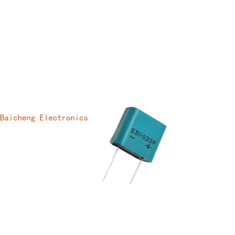10PCS 5.5V0.33F fully sealed square capacitor replaces Kaimei