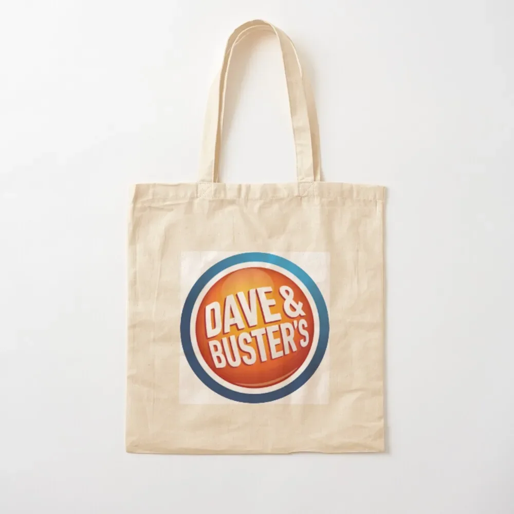 

Dave & Buster's Logo Tote Bag Big bag women tote bag men Handbags