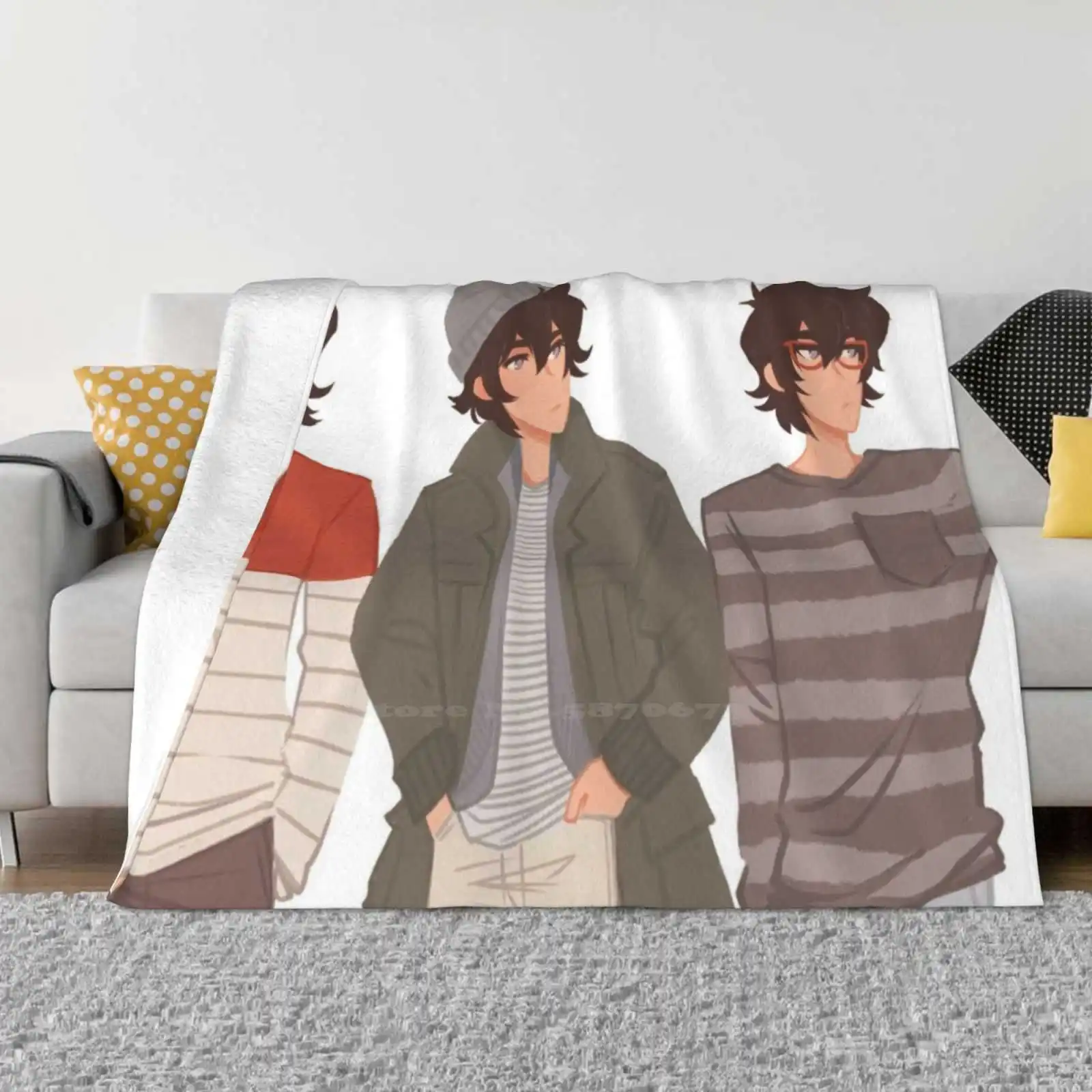 Keith New Arrival Fashion Leisure Warm Flannel Blanket Keith Fashion Voltron Elentori