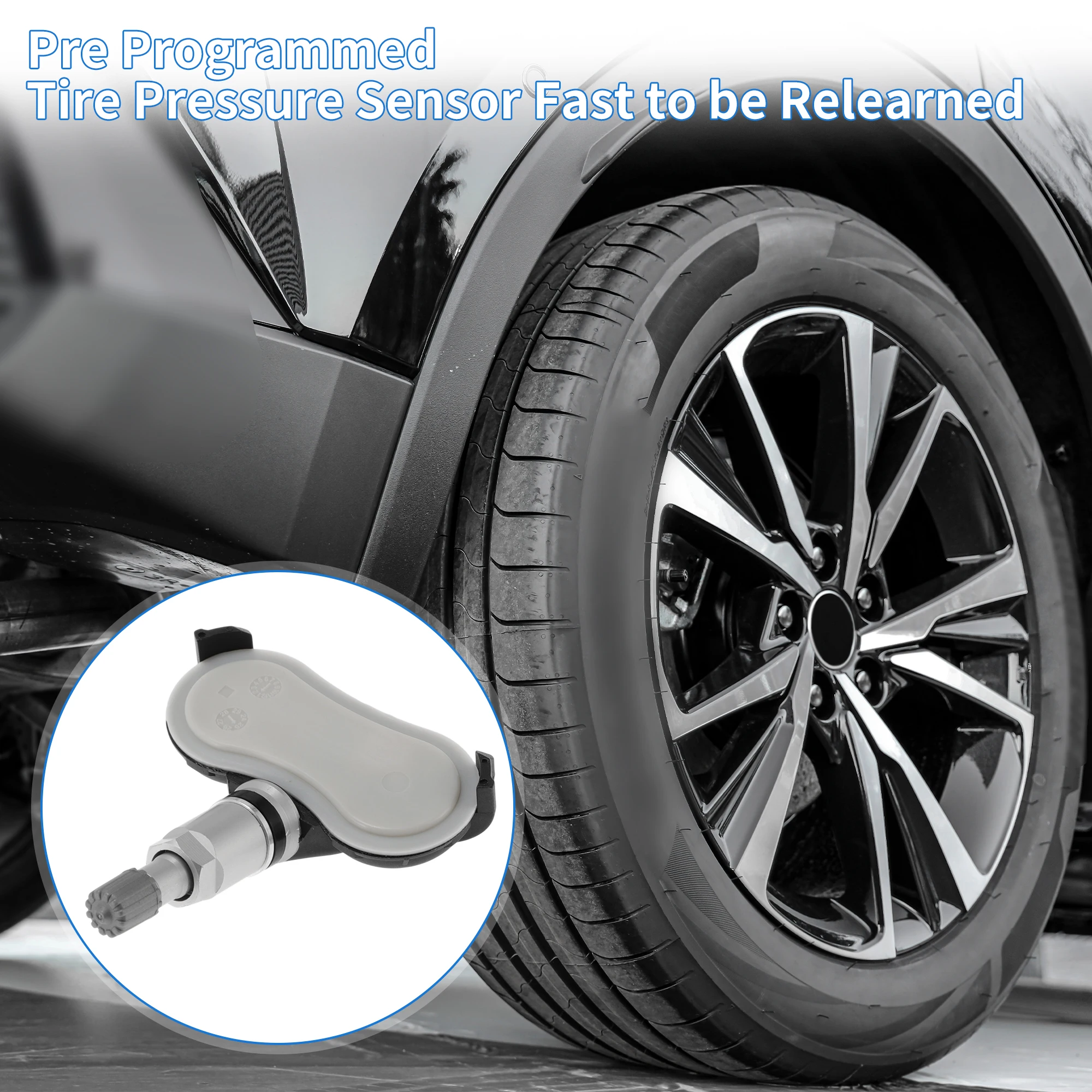 UXCELL Tire Pressure Sensor TPMS Sensor 315MHz No.426070C040/426070C080 for Toyota Sequoia 2008-2011
