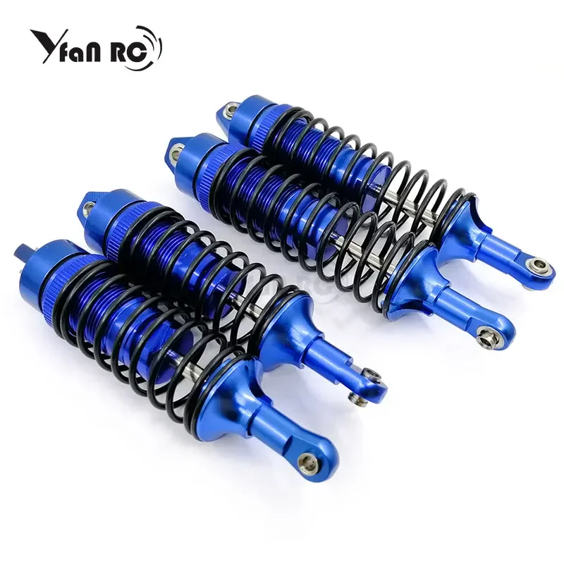 

4pcs Aluminum Front & Rear Shock Absorber for 1/10 Slash 4x4 RC Truck Assembled Upgrade Parts