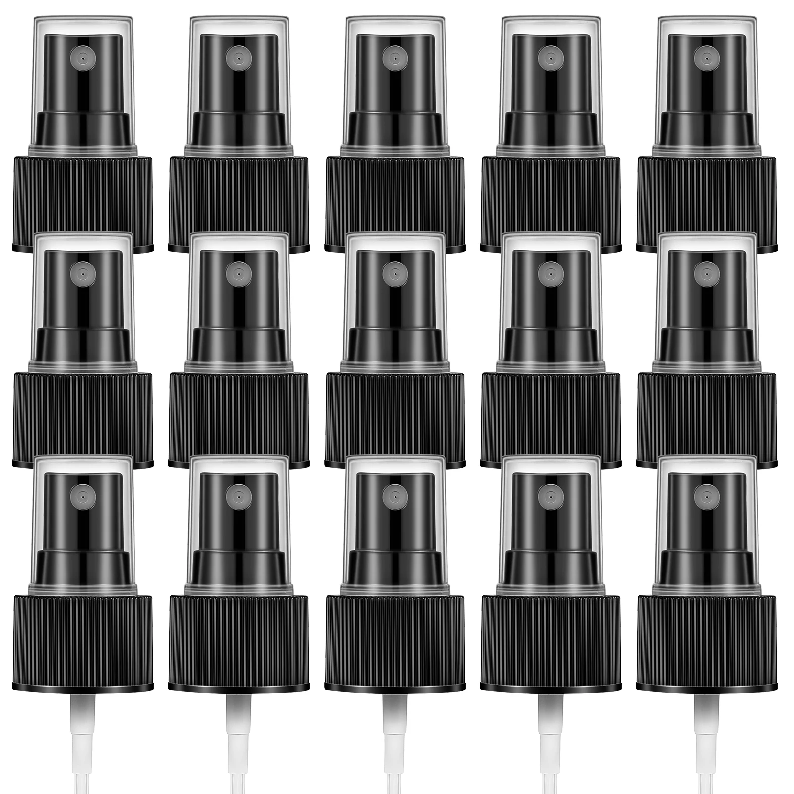 

40 Pcs Spray Bottle Nozzle Refillable Water Bottles Heavy Duty Plant Travel Transparent Cover Hygienic Fine No Leakage