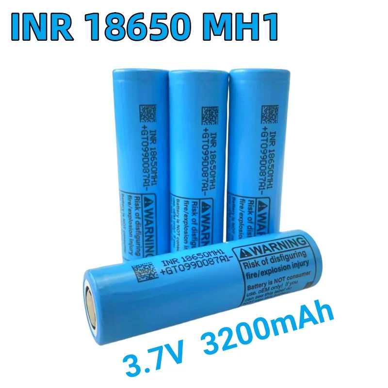 3.7V 18650 MH1 3200mah Lithium Rechargeable Battery For Drone Power Tools Flashlight Power Tools 10A Discharge