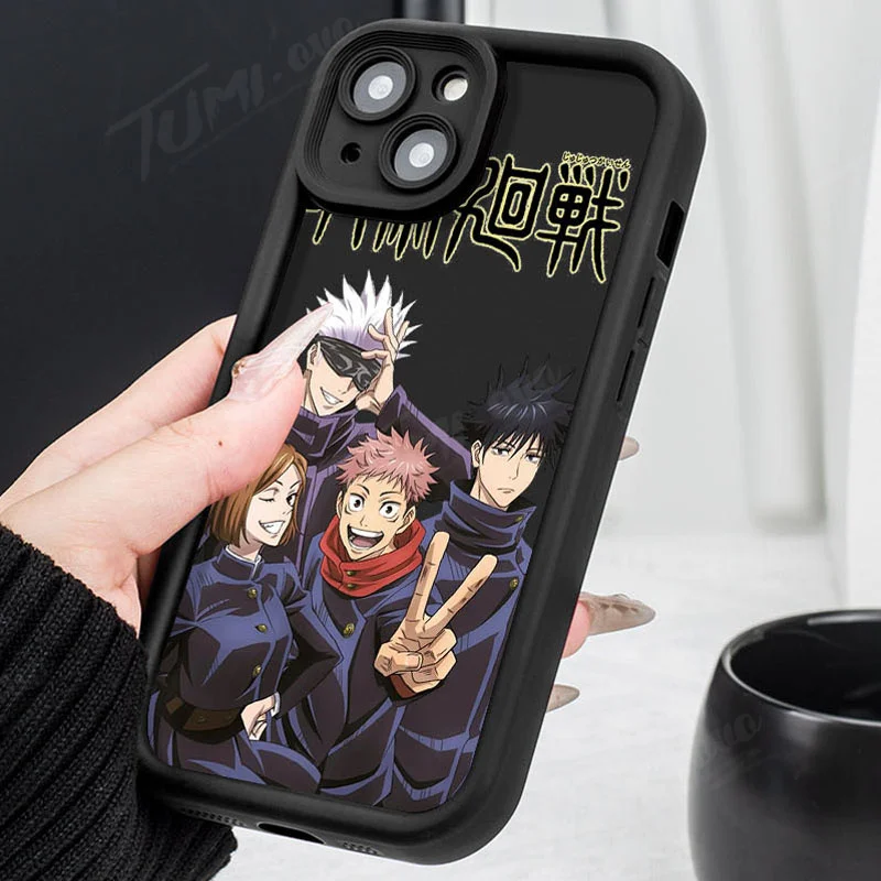 Jujutsu Kaisen Gojo Satoru Case for Xiaomi Redmi Note 13 12 11 Pro Plus 12S 11S 10S 10 9 9S 8 12C 13C Soft Shockproof Back Cover