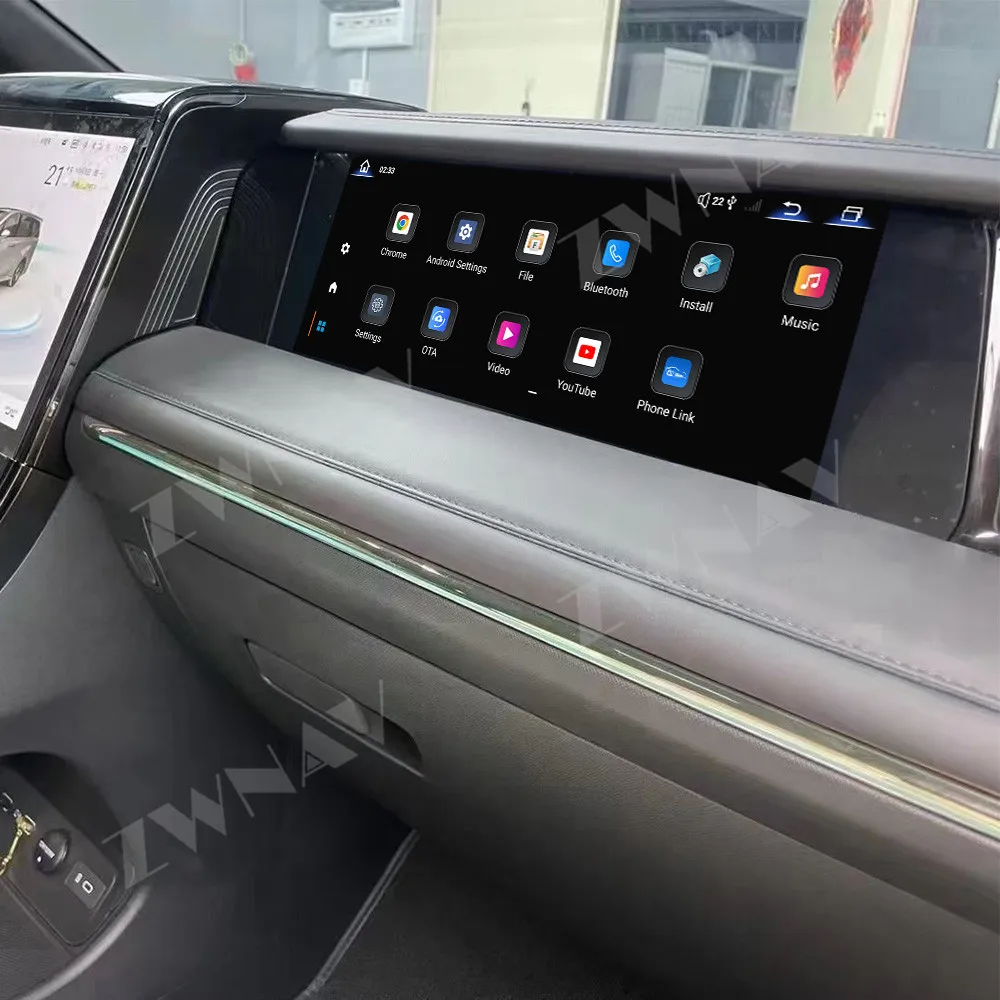 

12,3-дюймовый Qualcomm для Trumpchi M9/E9 2023-2024 пассажирская система развлечений 4 + 64 ГБ Android 13 Co пилотный развлекательный экран