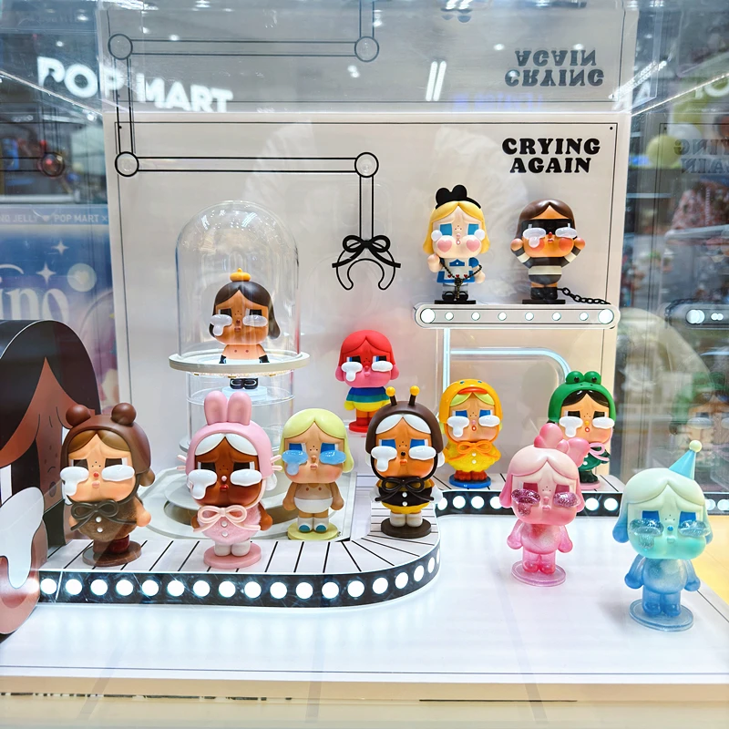 100% 本物の Crybaby Tears ファクトリーシリーズ手作りブラインドボックス手作りペンダント神秘的なボックストレンドおもちゃ女の子ギフト人気の IP