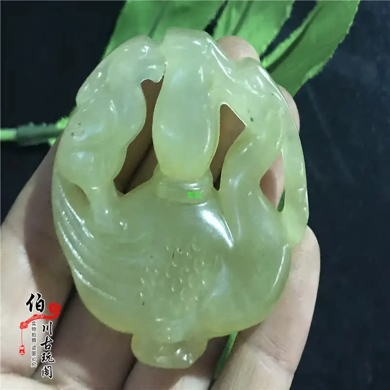 War, Han, Ming, and Qing jade stone, antique pendants, high  bi, old Xiu jade ornaments, bird and beast ornaments