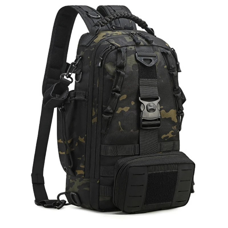 

New Fashion Multifunction Stramlined Bacpack For Men Women Waterproof Outdoor Tactial Rucksack Cycling Unisex Fishing Back Pack