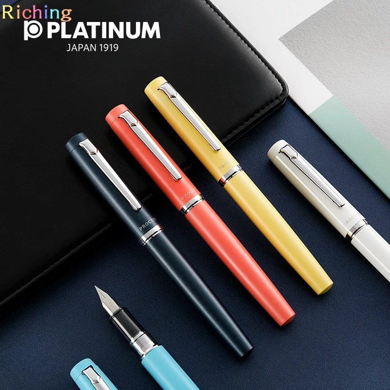 Platinum PROCYON PNS-5000 Fountain Pen, Aluminum Body, Matte Coated Finish, Stainless Steel  Nib, Office & School Supplies