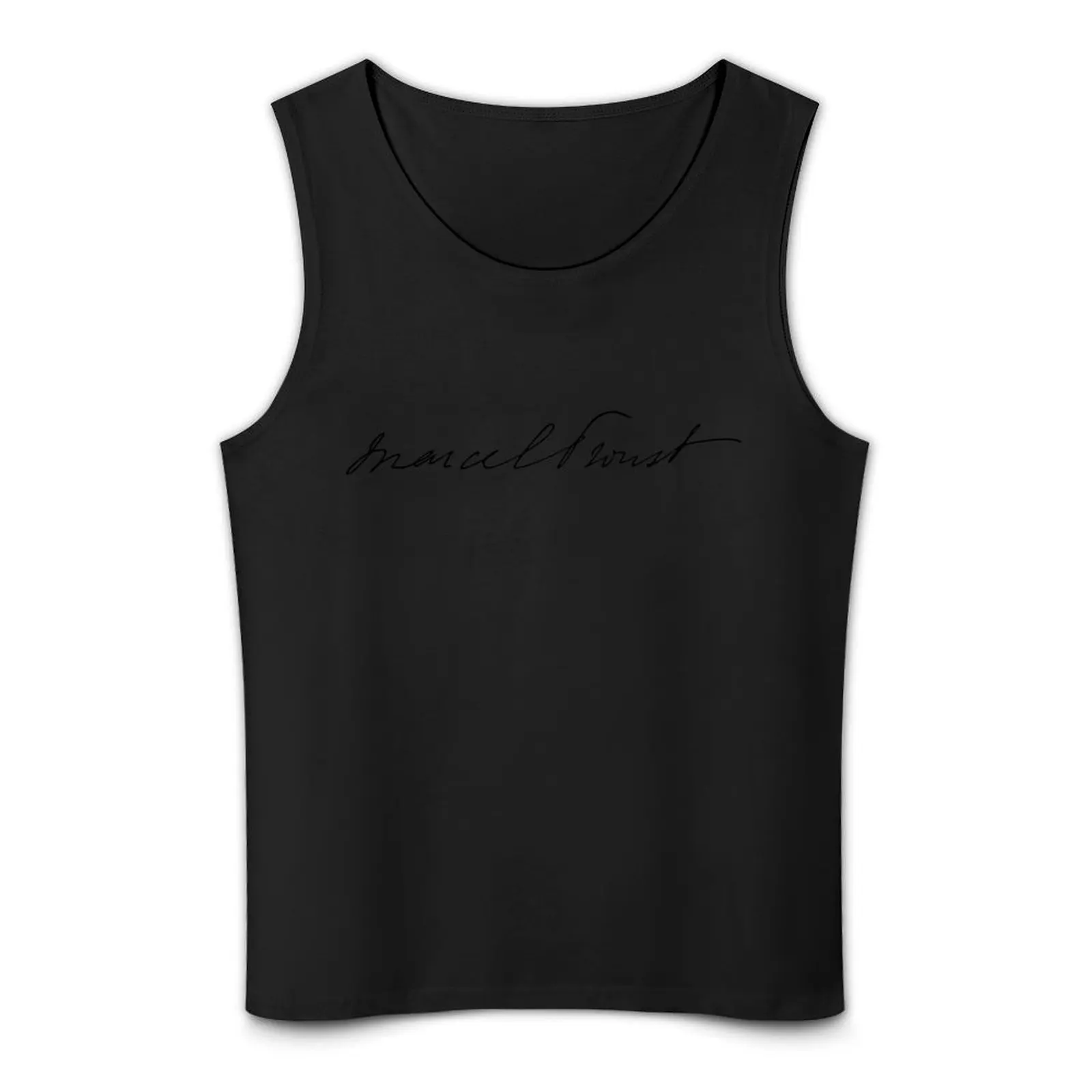 Signature of Marcel Proust Tank Top summer clothes men 2024 fashion 2024 man mens clothing T-shirt men