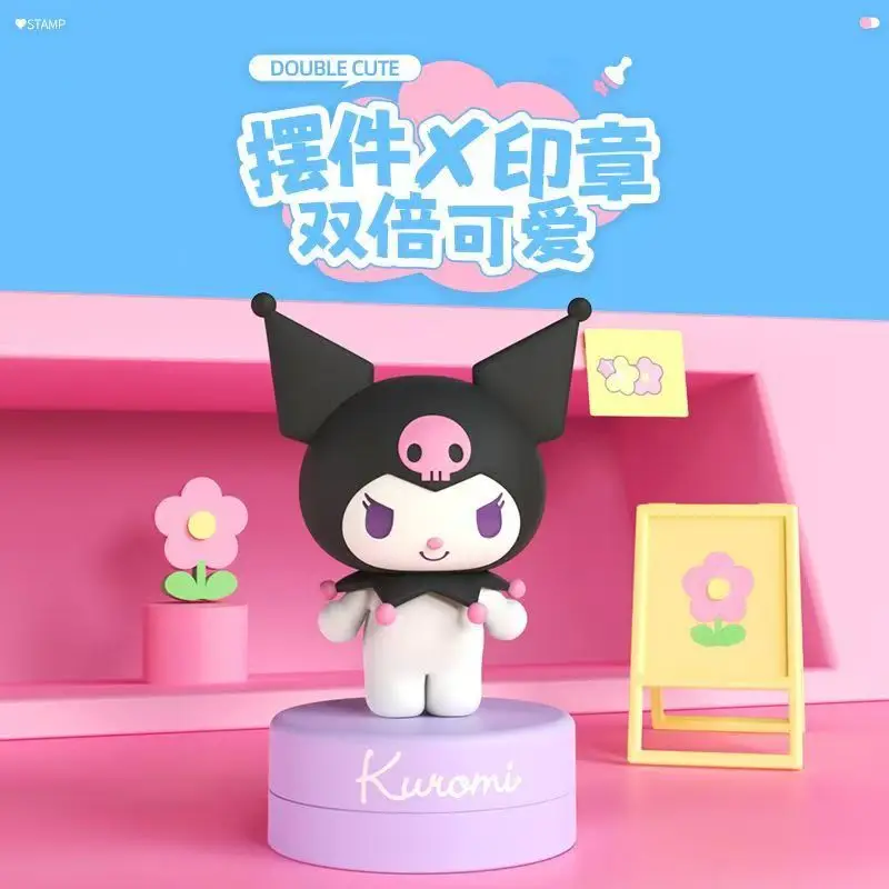 جديد سانريو الأسرة مرحبا كورومي صندوق أعمى العصرية لعبة من الكارتون Hangyodun MyMelody اكسسوارات هدية عيد ميلاد للأطفال #4