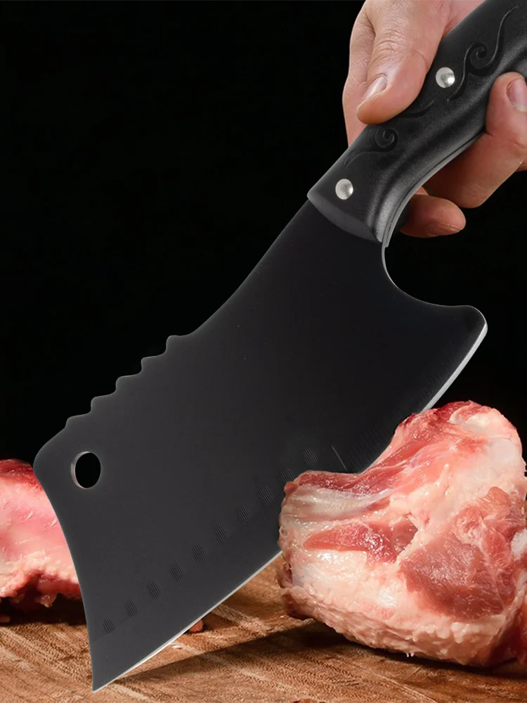 PLYS-Bone Knife Dual Purpose Kitchen Knife, Household Sharp Kitchen Knife, Chef Specific Knife Commercial Bone Chopping Knife image 3