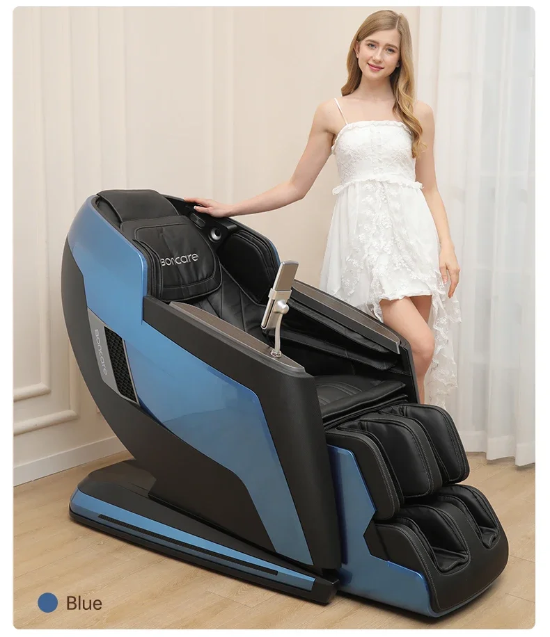 Electric Shiatsu Full Body Recliner Chair With Heating and Massage Min 1 Back Boncare 4d Massage Chair